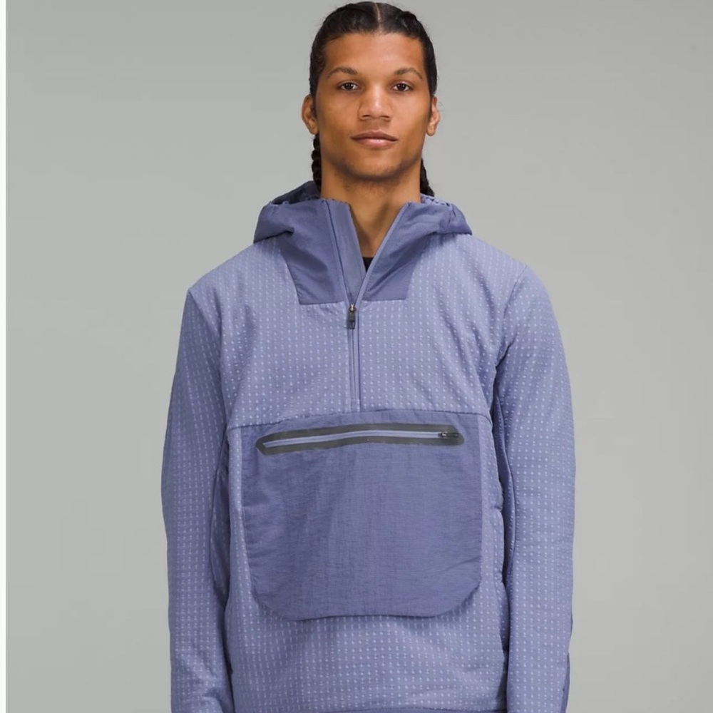 lululemon athletica Men's Light Purple Hooded Pullover
